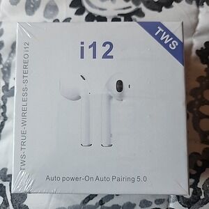TWS bluetooth 5.0 earbuds wireless earphones.  Sealed Box
